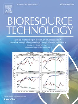 Our paper on municipal wastewater treatment by the D-A2MBBR has been selected as the cover image of Bioresource Technology (Volume 347)